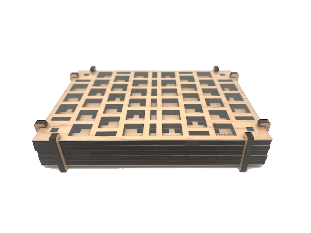 34 Step Icarus Wooden Maze Puzzle Box