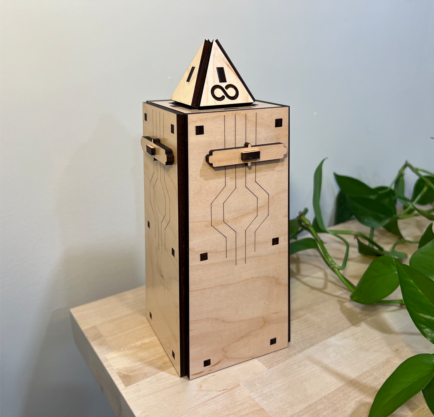 55 Step Obelisk Wooden Puzzle Box [NEW]
