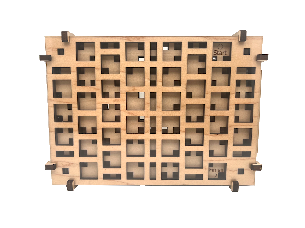 34 Step Icarus Wooden Maze Puzzle Box [NEW]