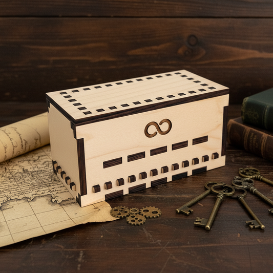 Implicitus Wooden Puzzle Box