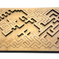 Rectangular Fractal Wooden Puzzle